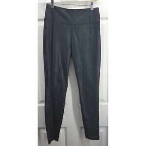 Athleta Delancey Gleam Shine Tight Leggings | Black Size Small With Back Pockets